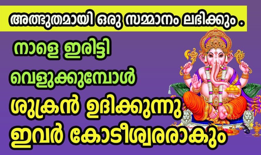 ഈ ഏഴു നാളുകാർക്ക് ശുക്രൻ പ്രസാദിക്കും രാജയോഗം