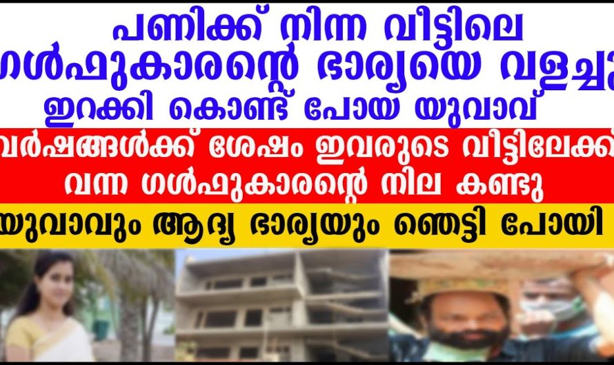 പണിക്ക് നിന്ന വീട്ടിലെ ഗൾഫുകാരന്റ്റെ ഭാര്യയെ വളച്ചിറക്കി കൊണ്ടുപോയ യുവാവിന് സംഭവിച്ചത്!