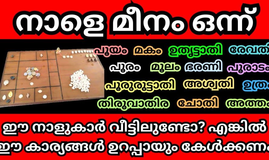 ഈ നാളുകാർ വീട്ടിൽ ഉണ്ടോ??? എങ്കിൽ ഈ കാര്യങ്ങൾ ഉറപ്പായും കേൾക്കണം