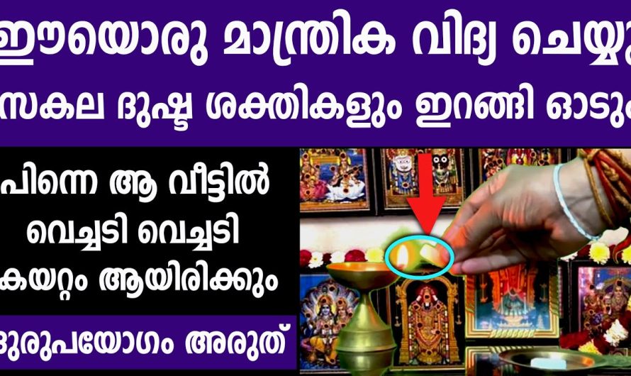 ഈ 1 കാര്യം വീട്ടിൽ ചെയ്താൽ,കുബേര തുല്യം ധനം വന്നുചേരും