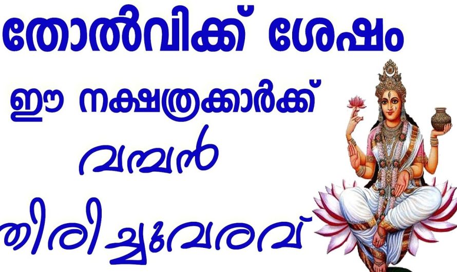 ഈ നാളുകാർക്ക് ഇനി തോൽപ്പിയില്ല നേട്ടത്തിന്റെ കാലം. വമ്പൻ തിരിച്ചുവരവ്…