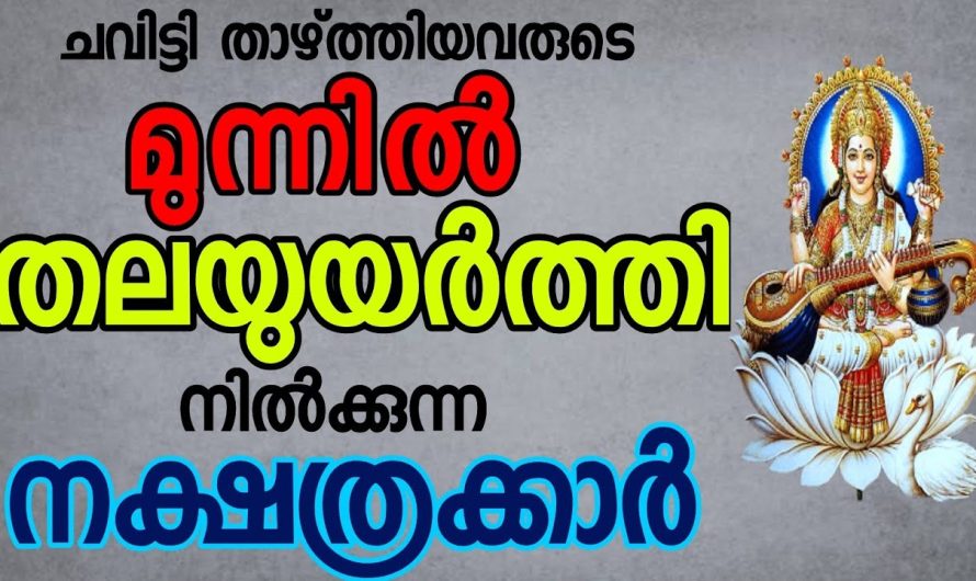 ഈ നക്ഷത്രങ്ങൾ നിങ്ങളുടെ വീട്ടിൽ ഉണ്ടോ? ഇവർക്ക് ഇനി നല്ല കാലം…