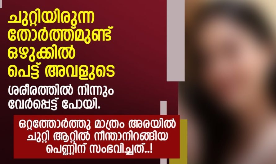 ഒറ്റത്തോർത്തു മാത്രം അരയിൽ ചുറ്റി ആറ്റിൽ നീന്താനിറങ്ങിയ പെണ്ണിന് സംഭവിച്ചത്