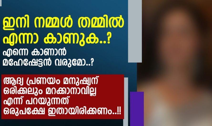 ആദ്യ പ്രണയം മനുഷ്യന് ഒരിക്കലും മറക്കാനാവില്ല എന്ന് പറയുന്നത് ഒരുപക്ഷേ ഇതായിരിക്കണം