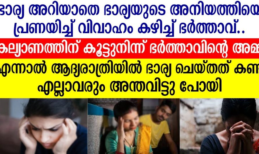 ആദ്യ.രാത്രിയിൽ ഭാര്യ ചെയ്തത് കണ്ട് എല്ലാവരും അന്തവിട്ടു പോയി |