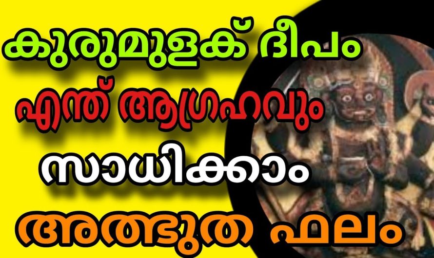 വിചാരിച്ചകാര്യം നടന്നു കിട്ടും , പെട്ടെന്ന് തന്നെ ഇത് ചെയ്താൽ മതി