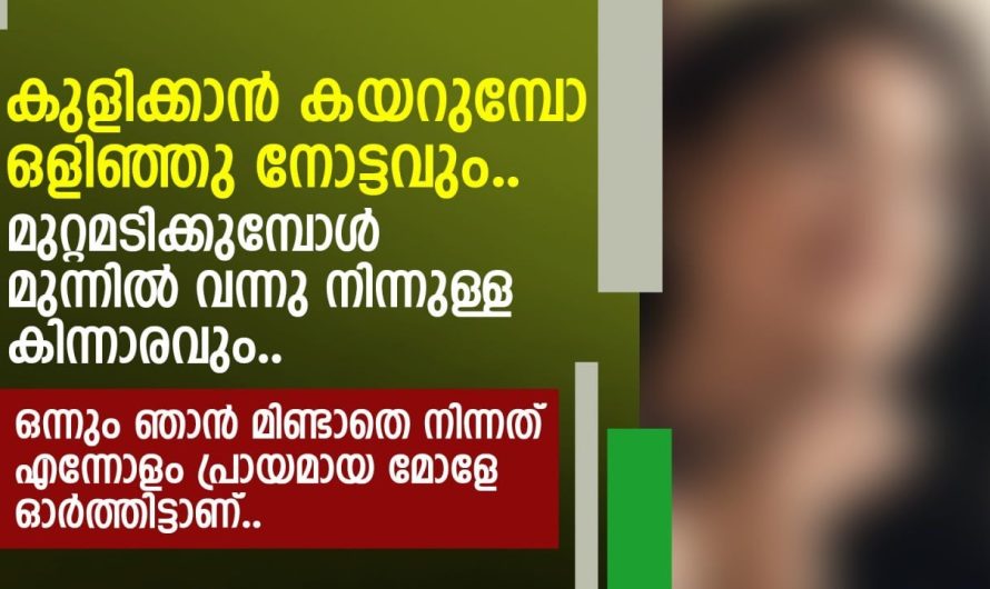 കുളിക്കാൻ കയറുമ്പോ ഒളിഞ്ഞു നോട്ടവും മുറ്റമടിക്കുമ്പോൾ മുന്നിൽ വന്നു നിന്നുള്ള കിന്നാരവും