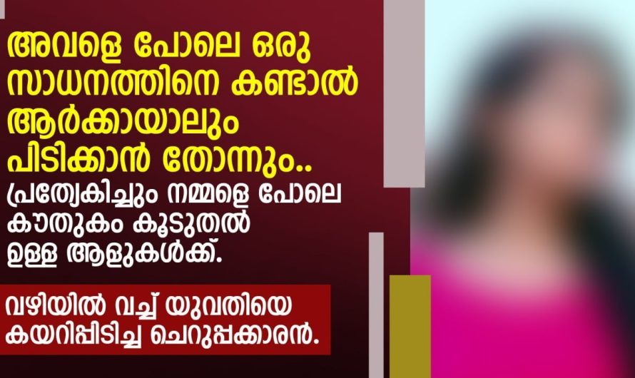 അവളെ പോലെ ഒരു സാധനത്തിനെ കണ്ടാൽ ആർക്കായാലും പിടിക്കാൻ തോന്നും