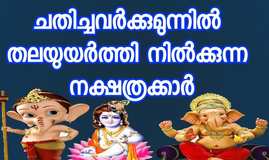 ചതിച്ചവർക്കു മുന്നിൽ തലയുയർത്തി നിൽക്കുന്ന നക്ഷത്രക്കാർ….