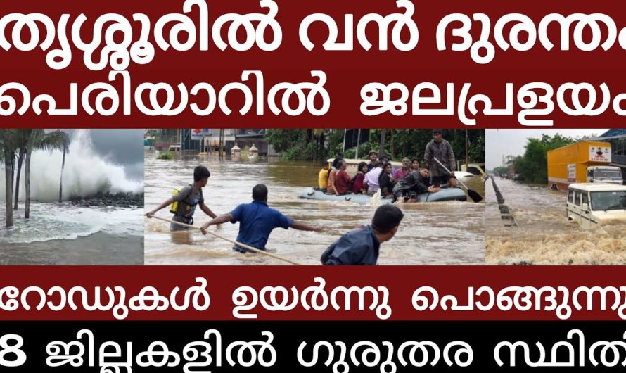 പെരിയാറിൽ വെള്ളപ്പൊക്കം.. 8 ജില്ലകളിൽ ഗുരുതര സ്ഥിതി