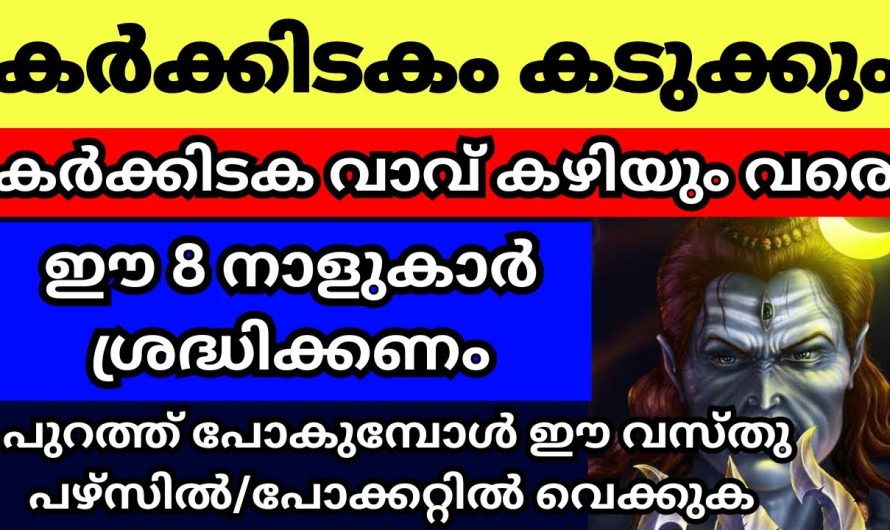 വാവ് കഴിയുന്നത് വരെ ഈ നാളുകാർ പ്രത്യേകം ശ്രദ്ധിക്കണം, കയ്യിലോ പേഴ്സിലോ ഈ വസ്തു വെക്കുക