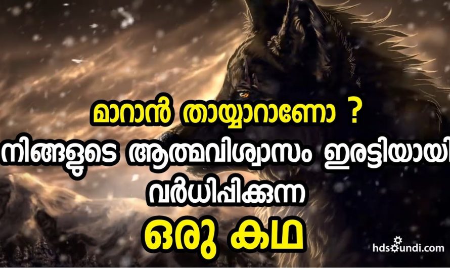 അത്മവിശ്വാസം ഇരട്ടിയായി വർധിപ്പിക്കാൻ കഴിവുള്ള ഒരു കൊച്ചു കഥ