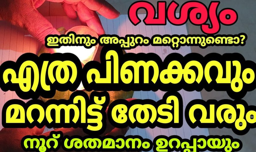 ശക്തിയേറിയ വശീകരണം. | തേച്ചീട്ട് പോയവൻ തിരികേ വരും